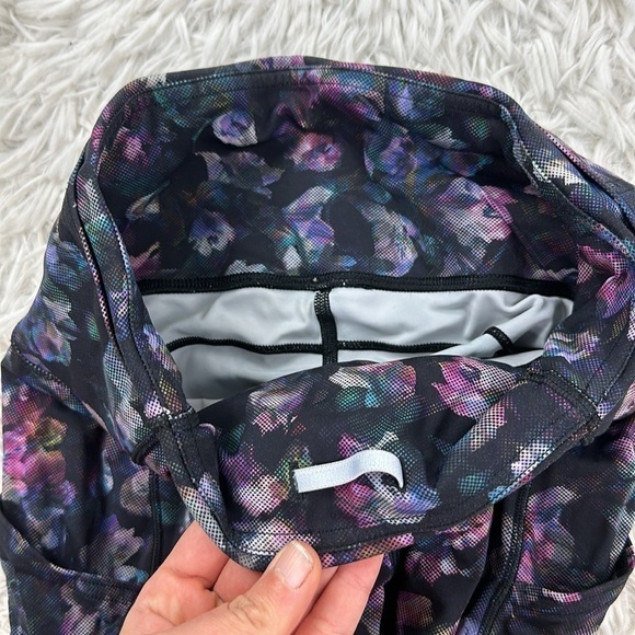 Lululemon Fast and Free Crop II 19" *Non-Reflective Activate Floral Multi - Picture 3 of 6